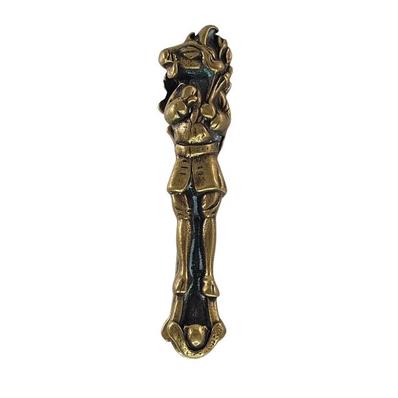 Vintage Peerage Winchester Nutcracker Brass Trusty Servant England Goat Ram - Picture 1 of 8
